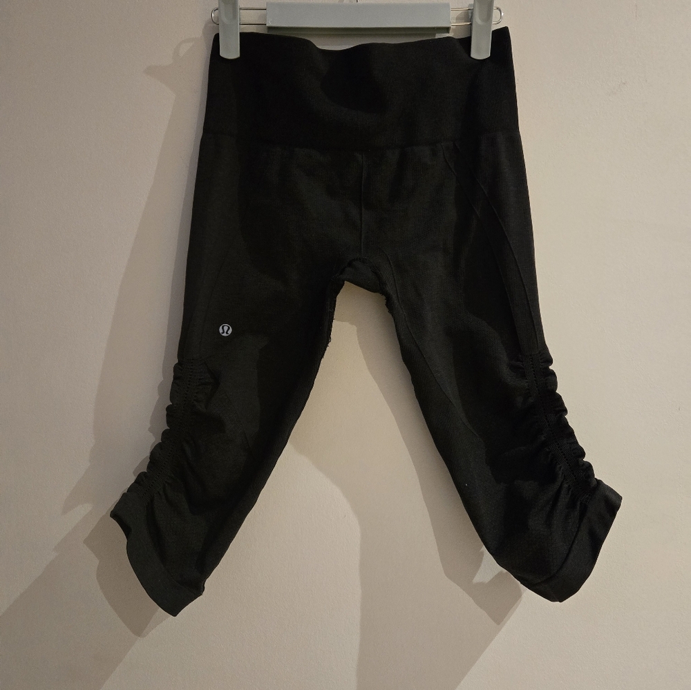 Women Lulu Crop Spandex